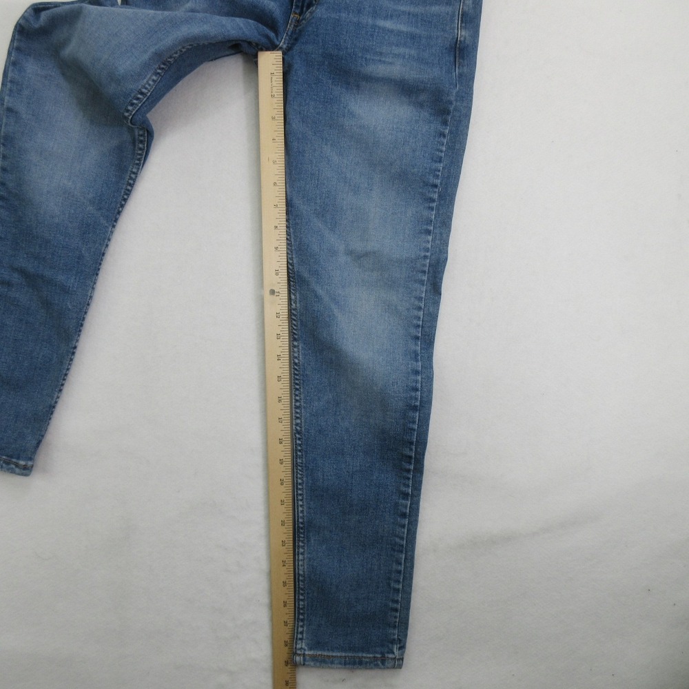 Levi's Men's Jeans 30X29 (TagW31 L30) Skinny Taper Blue Denim Medium Wash - Picture 6 of 12
